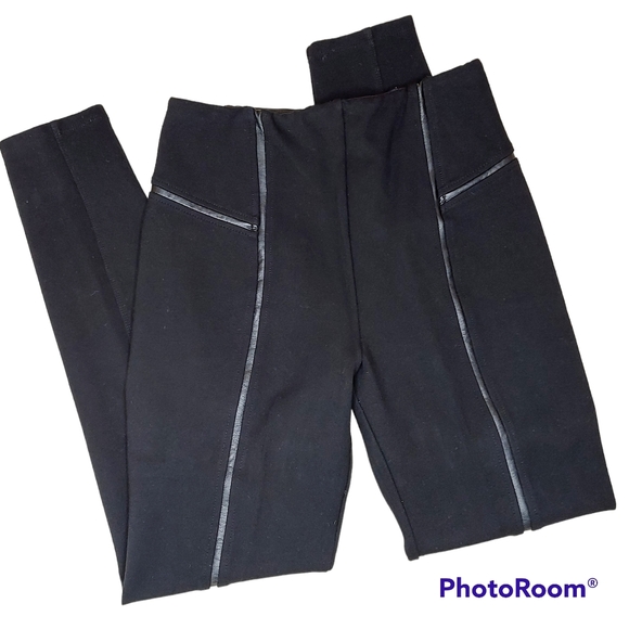 Elegant Black Lysse 'Ponte' Pant / Legging for Holiday or Evening Size Small - Picture 2 of 11